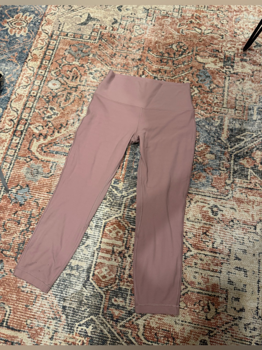 Lululemon Align Leggings Pink Size 10 High Rise Buttery Soft Yoga Pants cropped